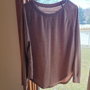 Amazon Women's Long Sleeve Top - Brown